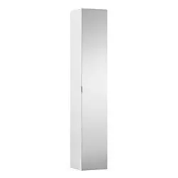 LAUFEN Space Hochschrank H4109011601011 30x170x30cm, doppelseitiger Spiegeltür, Nussbaum hell