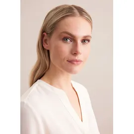 Seidensticker "Schwarze Rose", Damen, Gr. L40, weiß (sanftes weiß), 100% Polyester, unifarben, regular fit, ohne Ausschnitt, Blusen, Tunika Uni