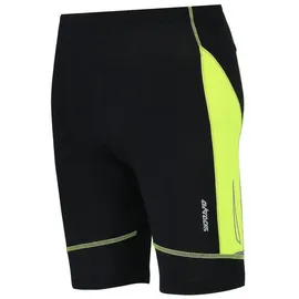 Airtracks Herren Laufhose Kurz Pro Air Schwarz Neon schwarz S