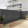neu.haus PVC Sichtschutzmatte Hidden 90 x 300 cm grau