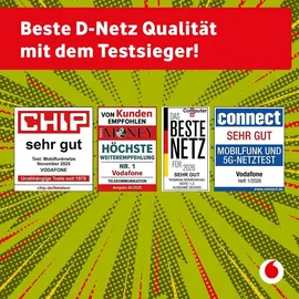 Vodafone Prepaid Prepaid CallYa S | 10 EUR Startguthaben | 1 Monat 25GB | 5G-Netz