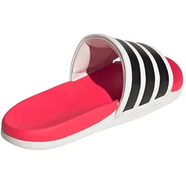adidas Adilette Comfort 2.0 Schwarz/Weiß/Rot 40 2/3