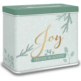 Brunnen Verlag Gießen Adventskalender JOY 2023 Lindgrün