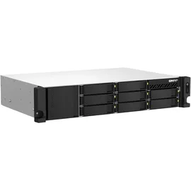 QNAP TS-864eU-RP-8G Leergehäuse Schwarz