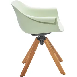 Musterring Stockholm Schalenstuhl 64 x 57 x 78 cm grün 2er Set