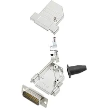 Encitech Dtsl15-ljsrg-s-hdp26-w-k 6355-8043-02 D-sub Stiftleisten-set 45° Polzahl: 26 Lötkelch 1St.