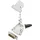 Encitech Dtsl15-ljsrg-s-hdp26-w-k 6355-8043-02 D-sub Stiftleisten-set 45° Polzahl: 26 Lötkelch 1St.