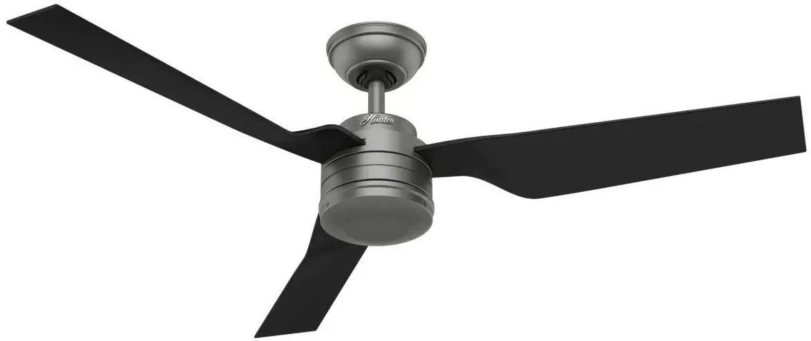 Outdoor Deckenventilator Cabo Frio 132 cm Silber