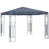 DOTMALL Pavillon Gartenzelt mit 100% Polyester Dach,Metall Gestell,300 x 300 cm