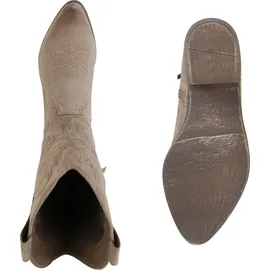VAN HILL Damen Cowboystiefel in Khaki Velours