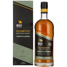 m&h whisky distillery Peated Single Malt Whisky 46% vol 0,7 l Geschenkbox