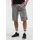 Camp David CAMP DAVID, Herren, Gr. L, Normalgrößen, grau blau, Popeline, Material: 100% Baumwolle, bedruckt, regular fit knielang, Hosen Shorts, aus Baumwolle