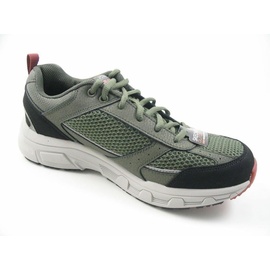 SKECHERS Oak Canyon VERKETTA Herren Sneaker 51898 Olive, Schuhgröße:46 EU