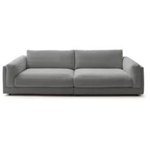 KAWOLA Big, Sofa RAINA Cord grau