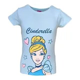 Disney Princess T-Shirt Cinderella in Hellblau | Gr.: 98