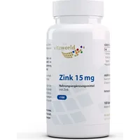 VITA-WORLD Vitaworld Zink 15 mg 100 Kapseln