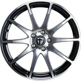 Tomason TN1 Flow black polished Alufelge 19 Zoll ET35 MB66 6