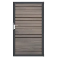 GROJA Steckzaun-Tor Solid-Rhombus 1-flg. DB703 Universal-DIN Bi-Color Co-Ex.