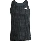 adidas Adizero Herren Schwarz/Grau M