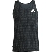adidas Adizero Herren Schwarz/Grau M