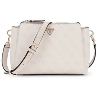 GUESS Umhängetasche Noelle II Tri Comp Crossbody Bag White Logo