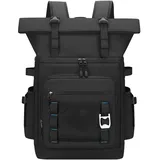 YOUNGOA Kühlrucksack Isoliert Auslaufsicher, Großer Erweiterbarer Wasserdichter Kühltasche Rucksack Thermischer Picknickrucksack für Herren & Damen