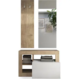 INOSIGN Hamburg Garderoben-Set 3 Stk. 120 x 40 x 180 beige