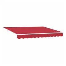vidaXL Markise 300 x 250 cm rot