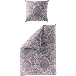 Bettwäsche »3846«, Biber, 100 % Baumwolle, pflegeleicht, 14613517-0 viola 1 St.