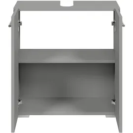 Badplaats Waschbeckenunterschrank Jupiter 60 x 60 x 30 cm Grau Matt