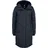 Oxmo OXJuna Damen Wintermantel Parka Mantel mit Kapuze Gummizug Reißverschlusstaschen Seiten-Reißverschlüsse Regular fit, - S