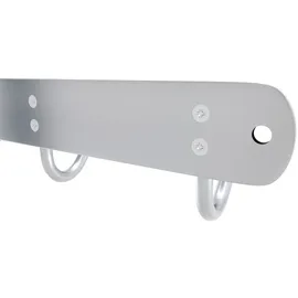 Intirilife Garderobenleiste Modell E 30 x 5 x 5 cm Silber