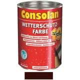 Consolan Wetterschutz-Farbe Dunkelbraun 10 Liter NEUWARE Art. Nr. 5087487