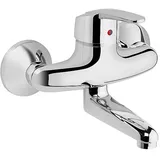 Heinrich Schulte Wand-spültischmischer Heinrich Schulte Nizza Schwenkauslauf, Ausladung 155 mm, chrom - Z078811-00010