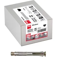 TOX Metall-Rahmendübel Window 10/202, 100 Stück (100 Stk.)