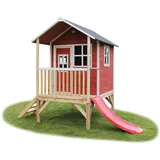 EXIT TOYS Spielhaus Loft 300 rot