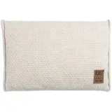 Knit Factory Jesse Zierkissen 60 x 40 cm Beige