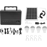 Tragbare Powerstation Mit 5000 Mah, Solargenerator Für Den Außenbereich, Für Camping, Reisen, Partys Und Notfälle