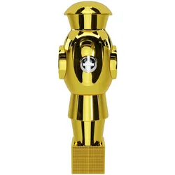 Automaten Hoffmann Kickerfigur "Golden Goal" ohne Gewichtsausgleich, Gold, Einzeln