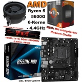 Bundle AMD Ryzen 5 5600G Aufrüstkit ASRock B550M-HDV 1x 16GB 3200MHz RAM Kühler