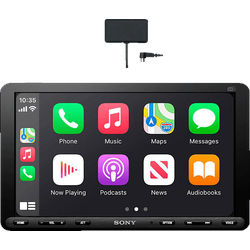 SONY XAV-AX8150 DAB+ Media Receiver 9″ Display CarPlay/Android Auto inkl. Antenne und HDMI Eingang Autoradio 1 DIN, 55 Watt