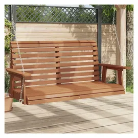 vidaXL Hollywoodschaukel Braun 3-Sitzer