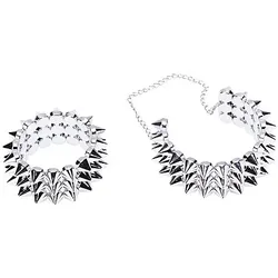 Schmuck-Set "Nieten", 2-teilig
