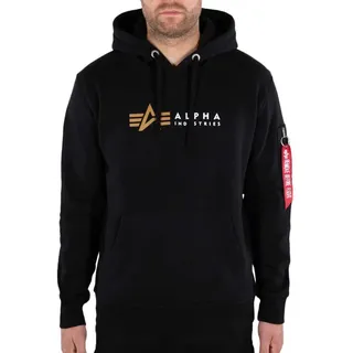 Alpha Industries Label Pullover Black XL