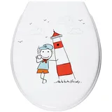 ADOB WC-Sitz Leuchtturm bunt