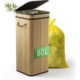 newhabitat Gelber Sack Ständer 80 l Gelb