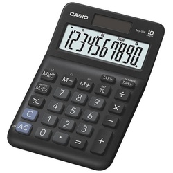 CASIO Taschenrechner MS-10F, 10-stellig schwarz