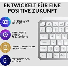 Logitech MX Keys Mini DE hellgrau