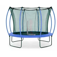 Plum Springsafe Trampolin Colours mit Sicherheitsnetz, Farbe: Pink 305 cm