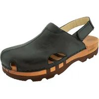 woody Damen London Clog, Schwarz, 36 EU